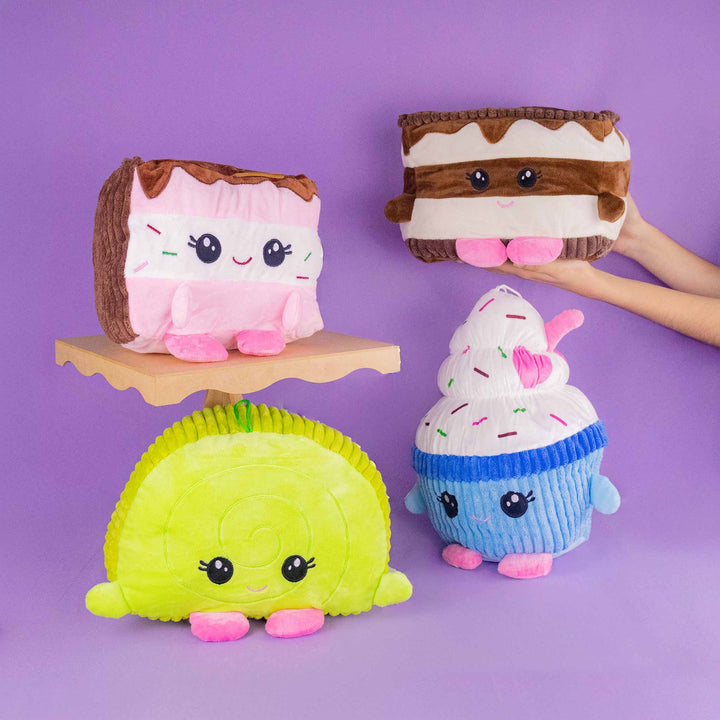 Postres de peluche, comida tierna y divertida de peluche. Ideal para regalos en cumpleaños, eventos y tiendas