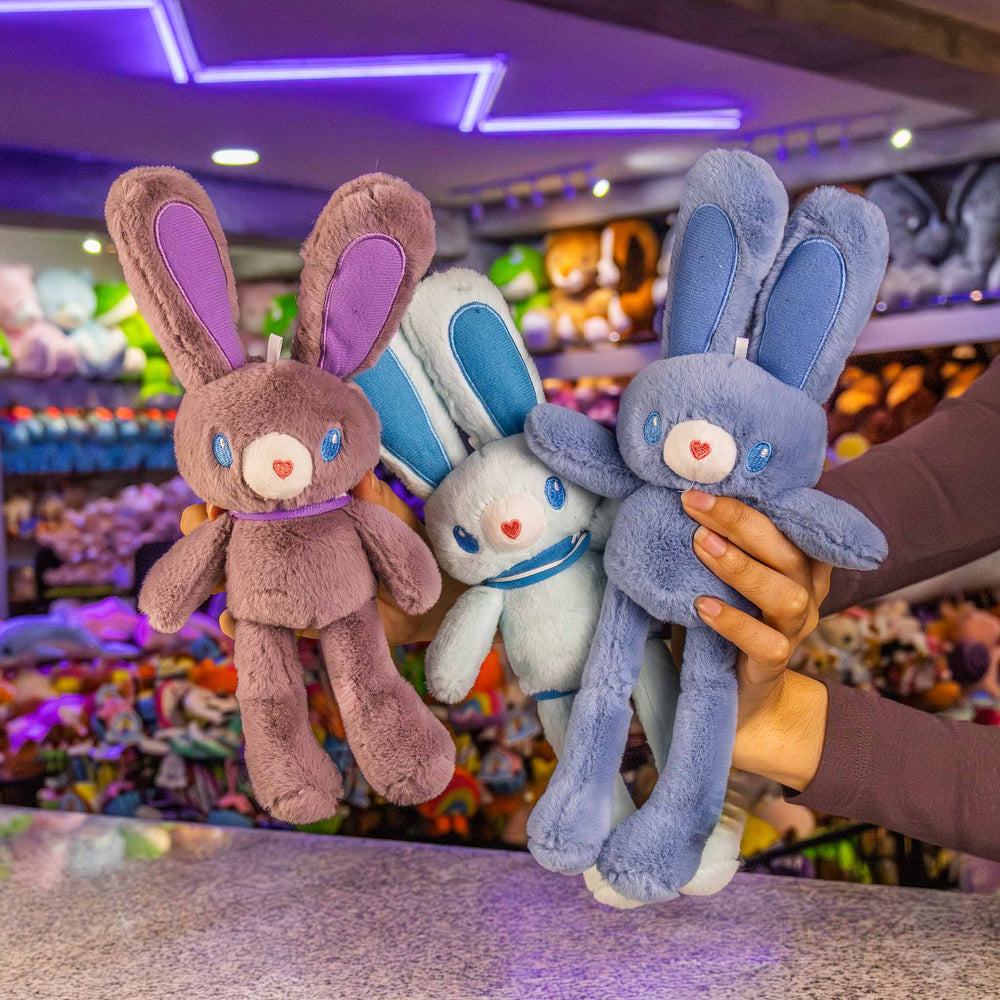 Set de 6 piezas Conejo de peluche Colors 17 cm - Pelucheria