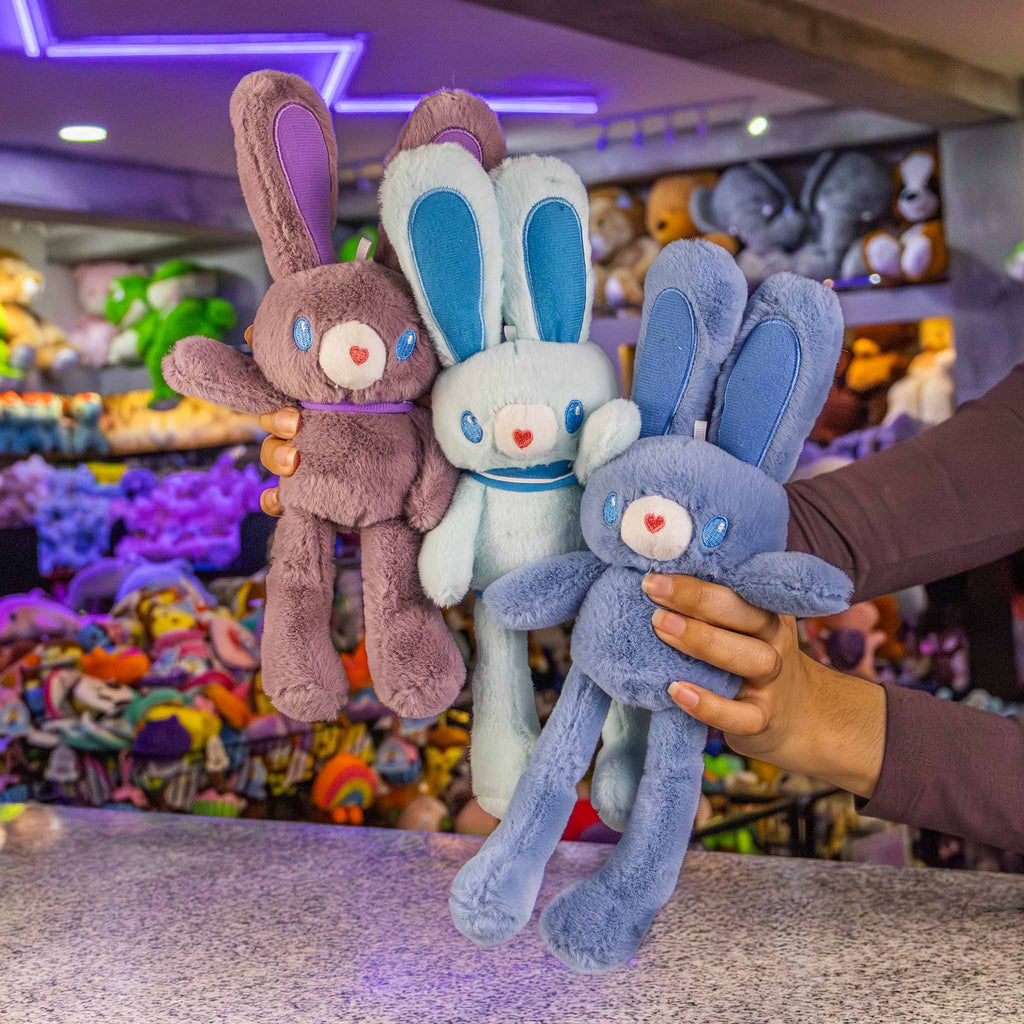 Conejos de peluche, divertidos para niños y niñas, ideales para regalar, coleccionar o decorar eventos  baby showers