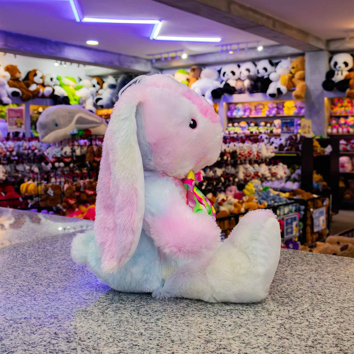 Set de 3 piezas Conejos de peluche Clásico 27 cm , conejos de peluche al mayoreo, para eventos y decoraciones