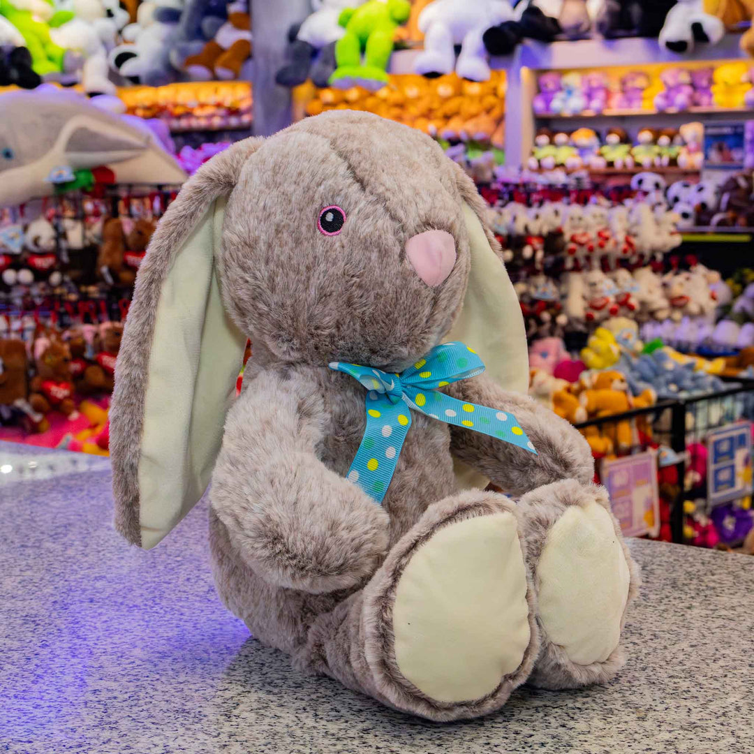 Set de 3 piezas Conejos de peluche Clásico 27 cm , conejos de peluche al mayoreo, para eventos y decoraciones