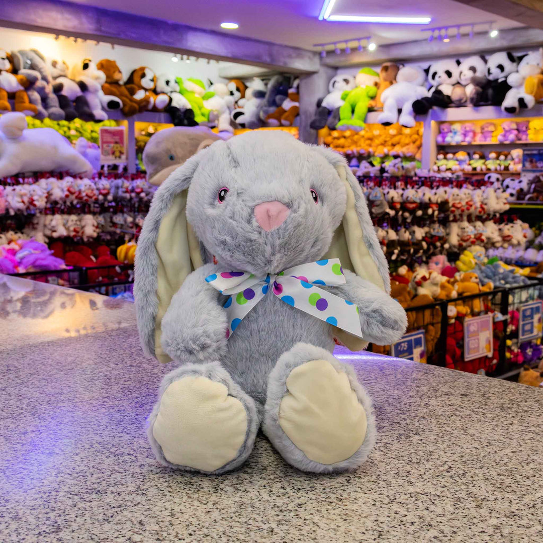 Set de 3 piezas Conejos de peluche Clásico 27 cm , conejos de peluche al mayoreo, para eventos y decoraciones