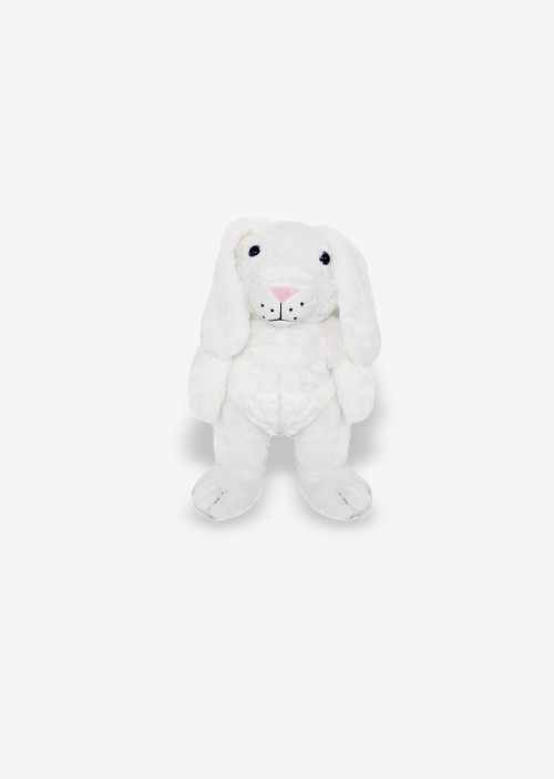 Conejo de peluche Albino 20cm, conejo de peluche para decoraciones, regalos o tiendas de mayoristas