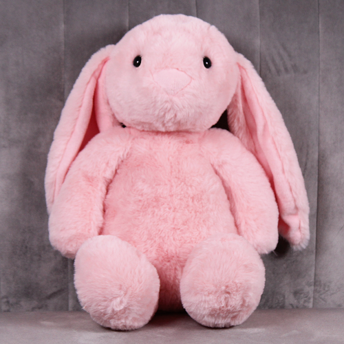 CONEJO DE PELUCHE ROSA 
