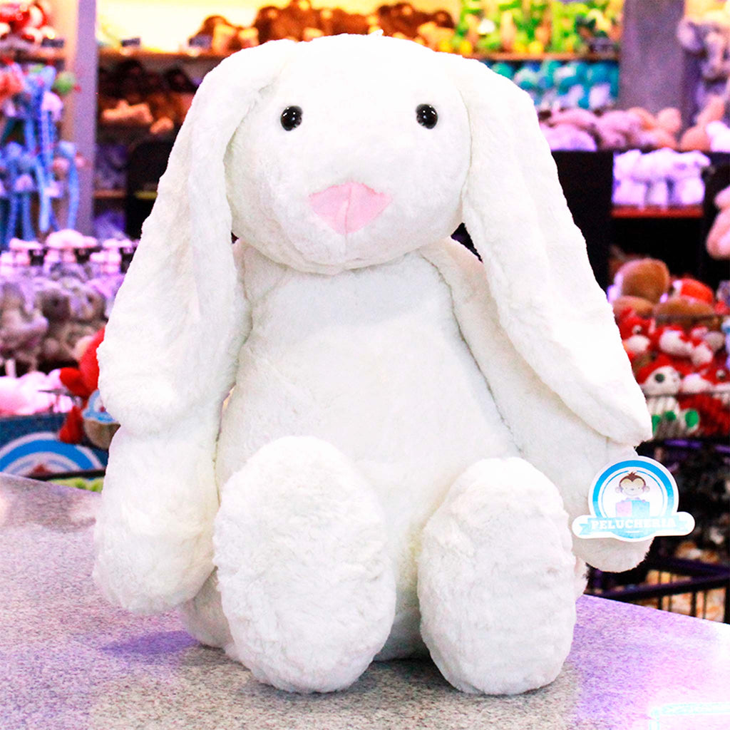 Conejo de peluche gigante al mayoreo, perfecto para tiendas de regalos y distribuidores