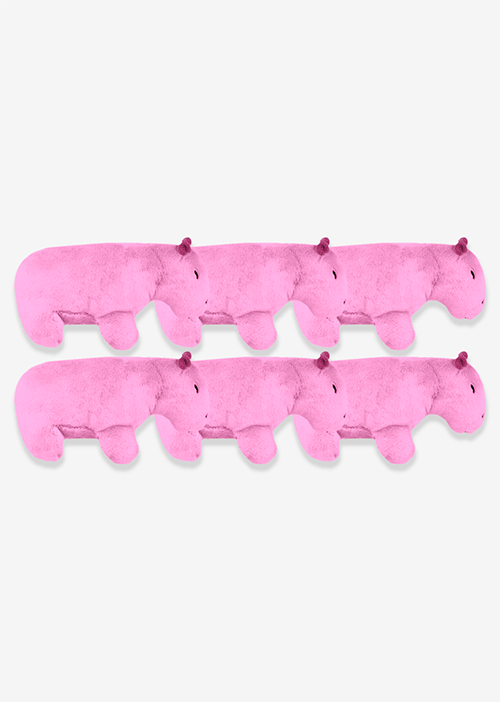 Capibara rosita de peluche S069