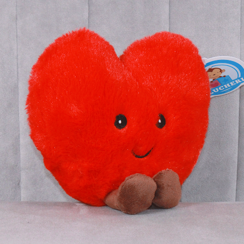 Corazón de peluche