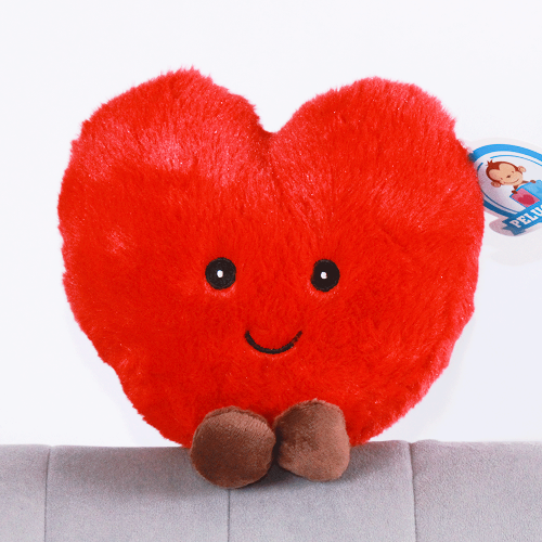 Corazón de peluche
