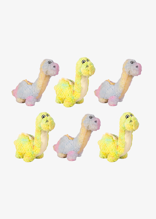 Set de 6 Piezas Dinosaurio de peluche 30 cm - Pelucheria