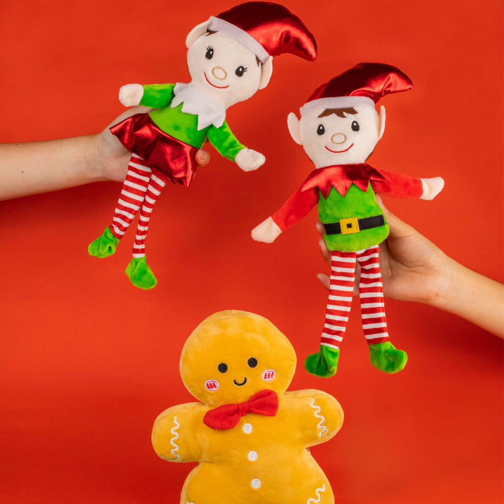 Duendes de peluche perfecto para regalar o decorar esta navidad 