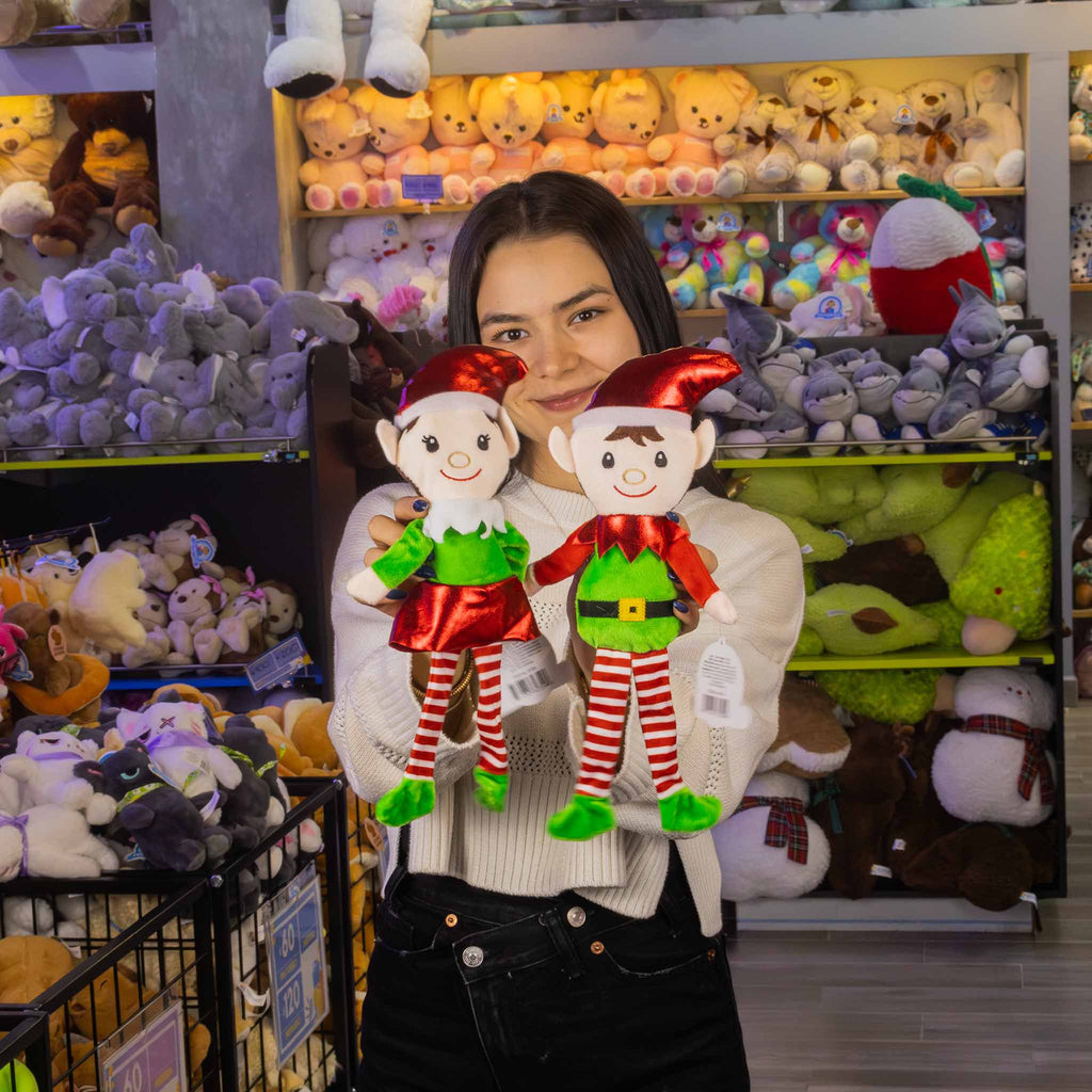 Duendes de peluche perfecto para regalar o decorar esta navidad 