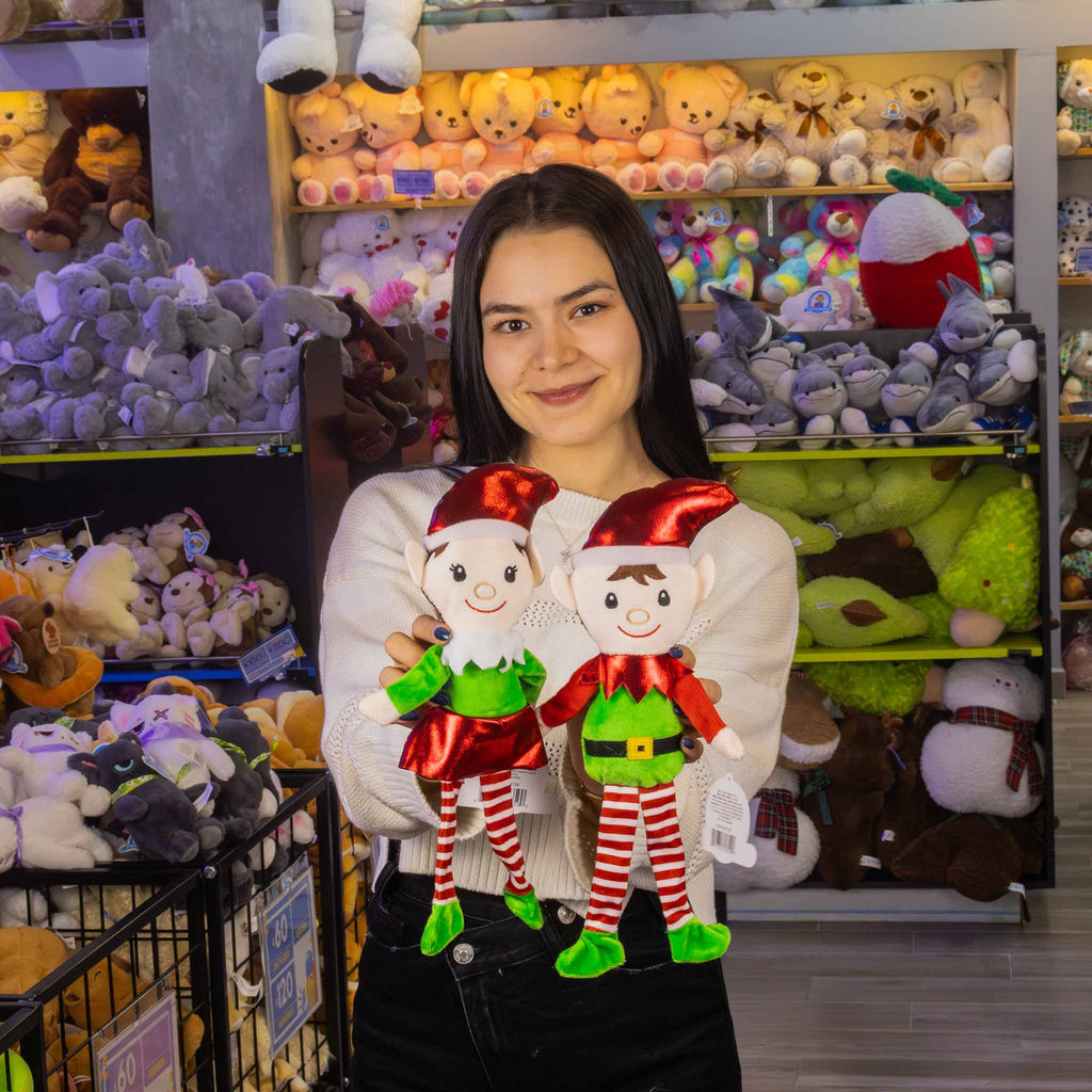 Duendes de peluche perfecto para regalar o decorar esta navidad 