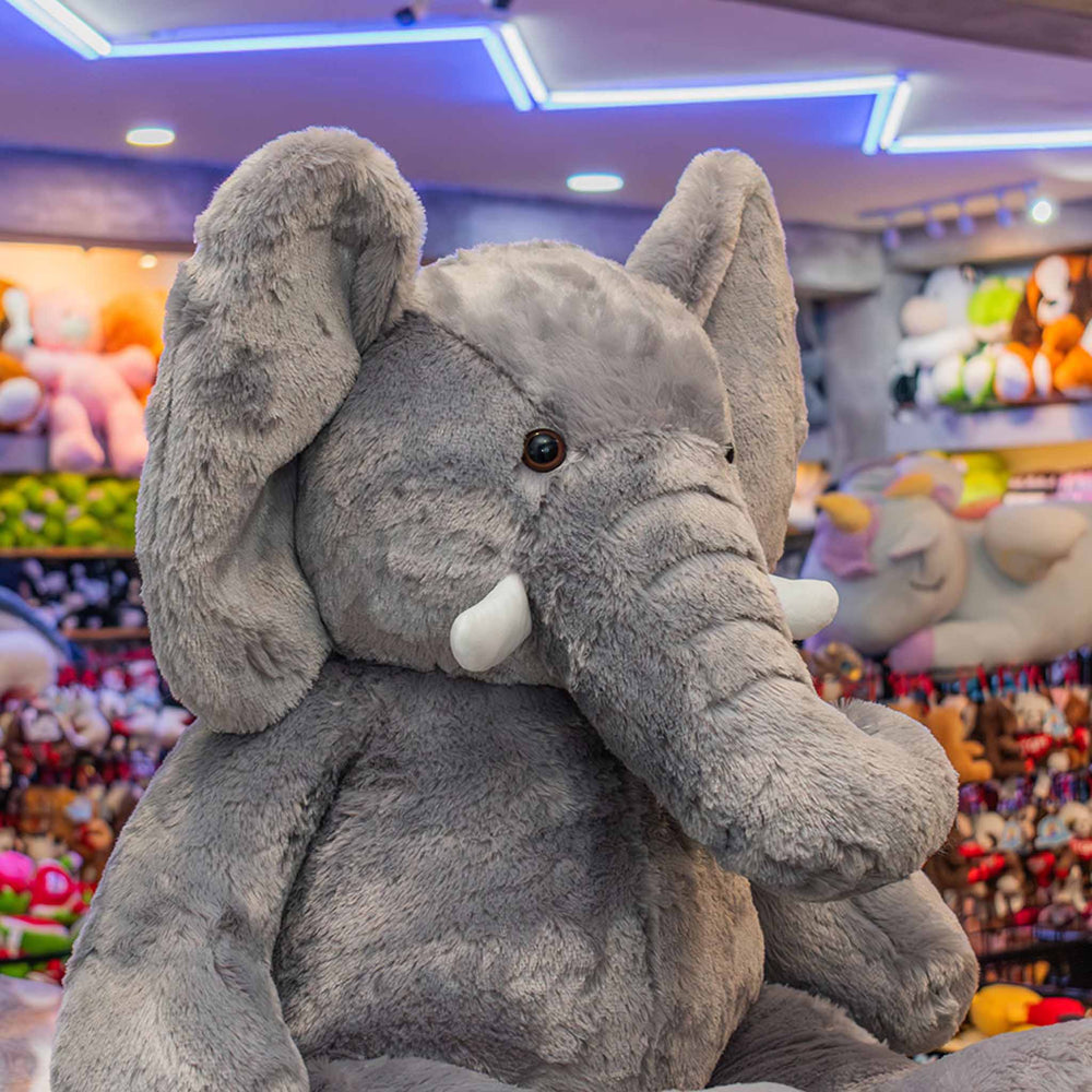 Elefante de peluche Gigante 100 cm - Pelucheria