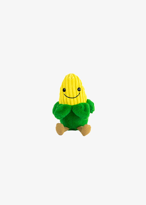 Elote de peluche Korni 20 cm PIUINIKI , comida de peluche para decorar o regalar