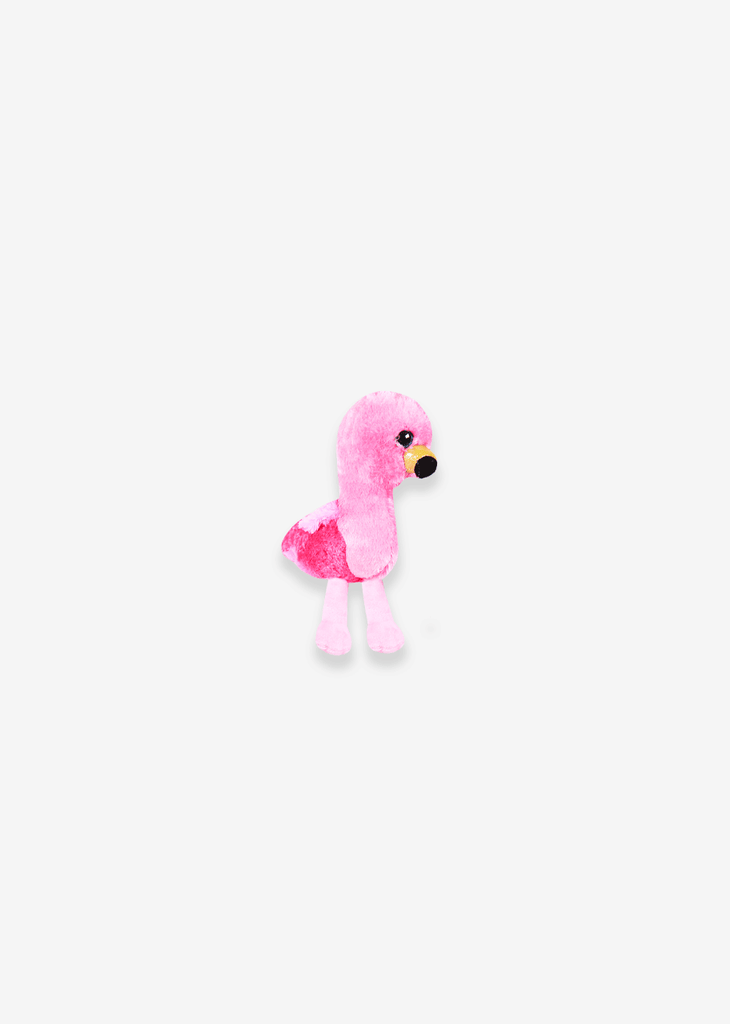 Flamingo de peluche pequeño y ultra suave. Colecciona los tuyos o inicia tu propio negocio.