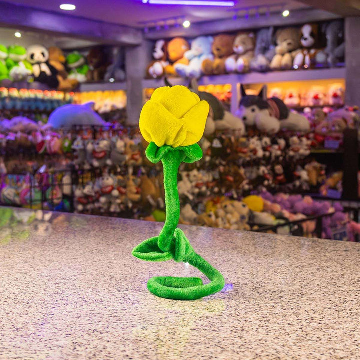 Flores de peluche perfectas para regalar en primavera, decorar eventos o coleccionar. Colores llamativos