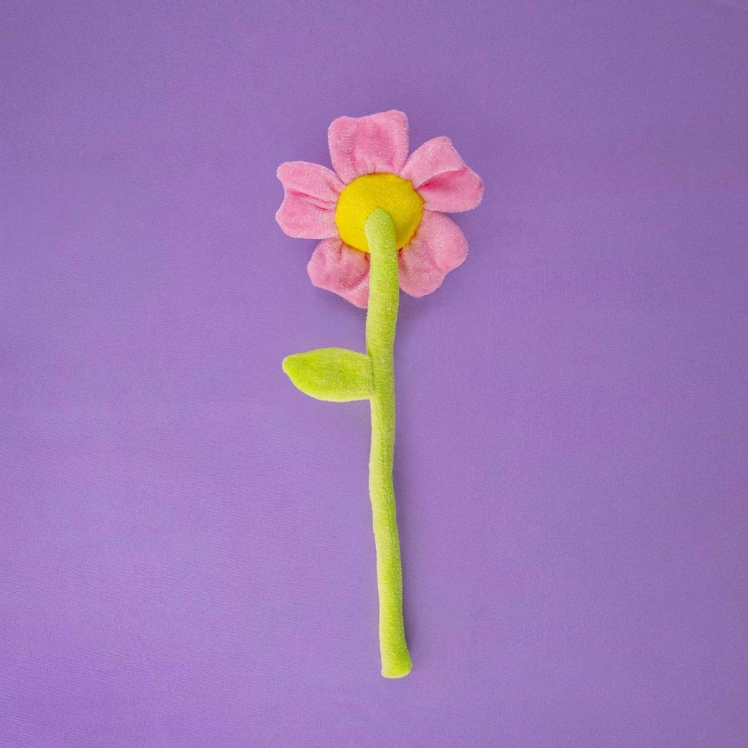 Flores de peluche perfectas para regalar en primavera, decorar eventos o coleccionar. Colores llamativos