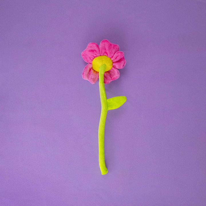 Flores de peluche perfectas para regalar en primavera, decorar eventos o coleccionar. Colores llamativos