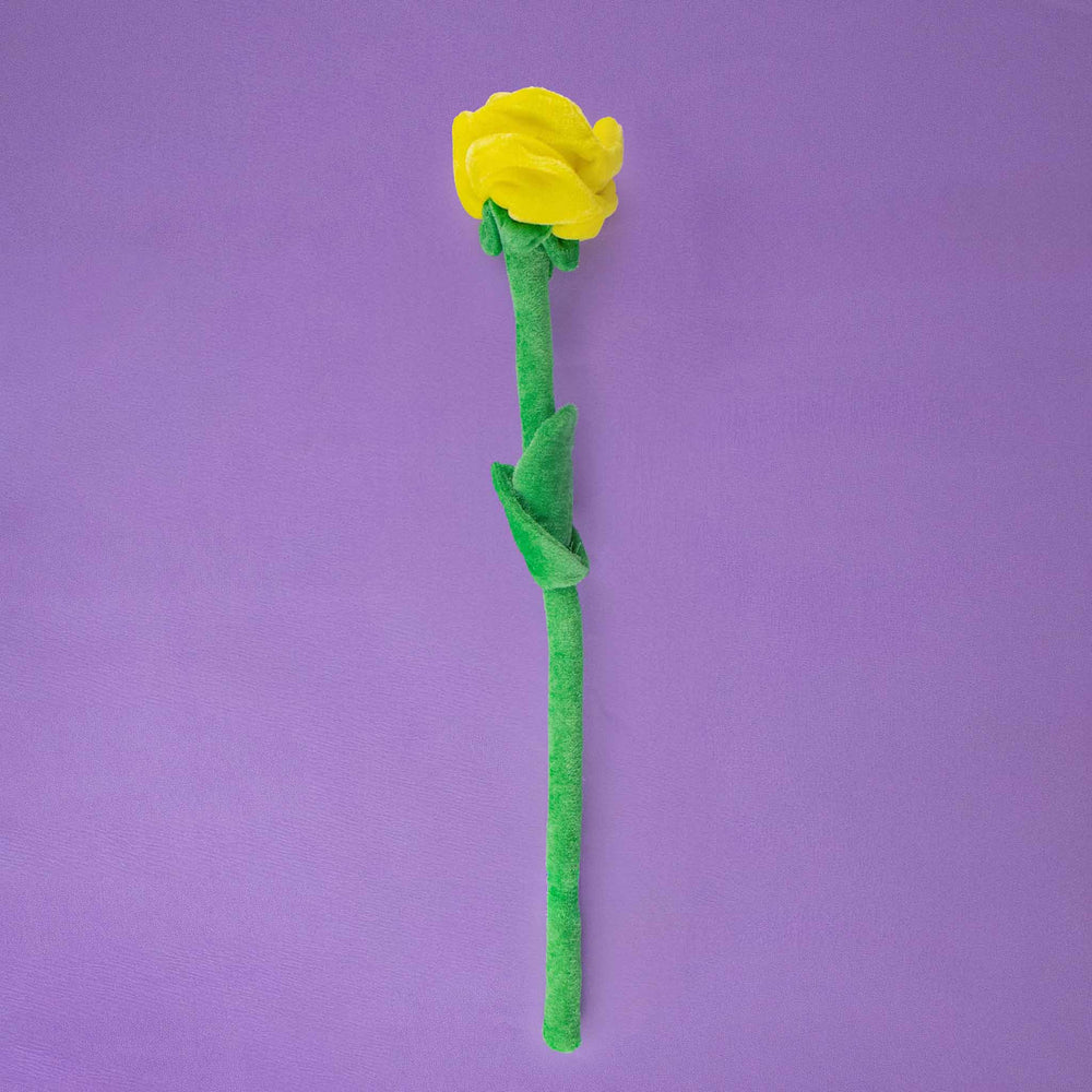 Flores de peluche perfectas para regalar en primavera, decorar eventos o coleccionar. Colores llamativos