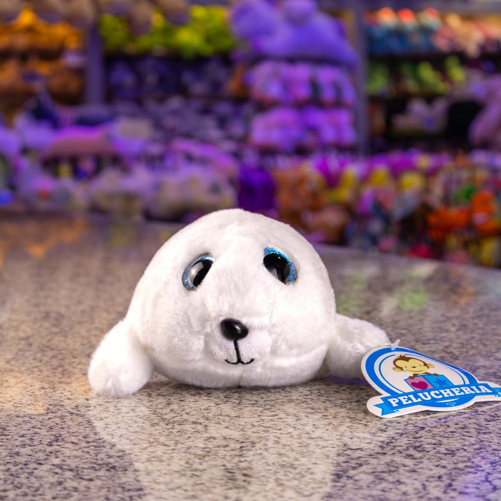Foca de peluche pequeño y ultra suave. Colecciona los tuyos o inicia tu propio negocio