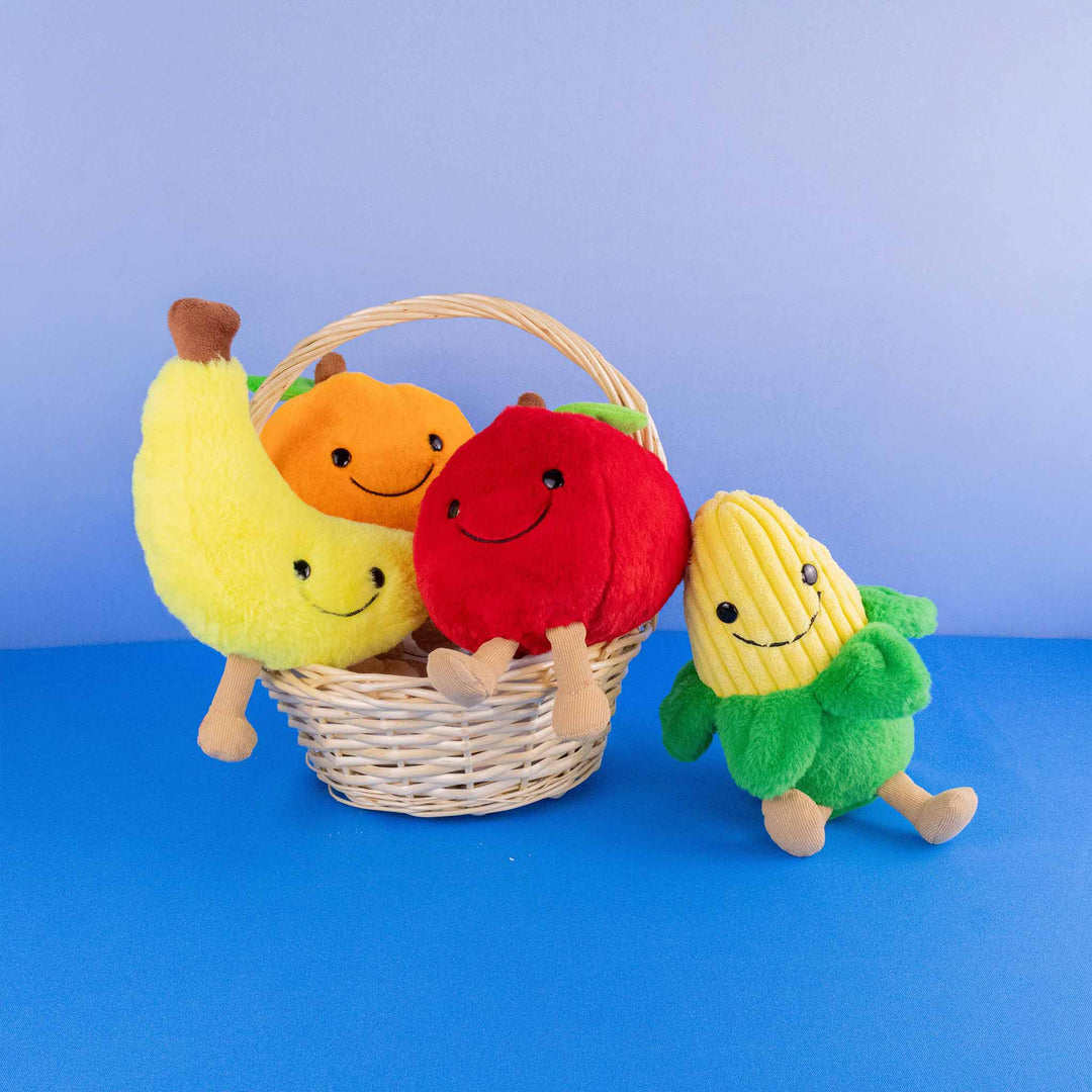 Manzana de peluche Appy 14 cm PIUINIKI - Pelucheria