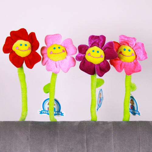 Flores eternas de peluche 