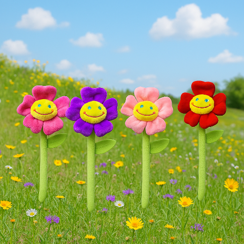 Flores eternas de peluche 