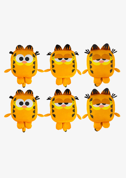 Set de 12 Piezas Garfield de peluche original. Kawaii Cubes 18 cm, peluches de licencia