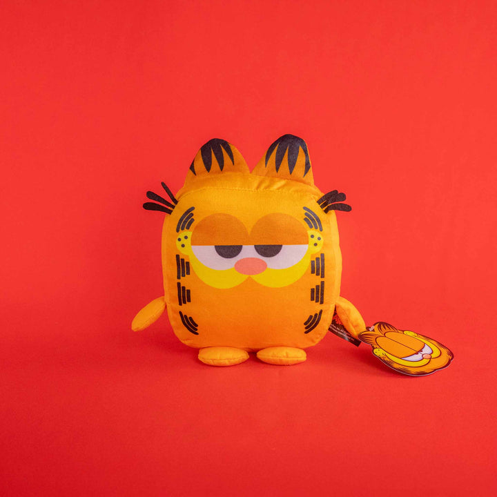 Set de 12 Piezas Garfield de peluche original. Kawaii Cubes 18 cm, peluches de licencia