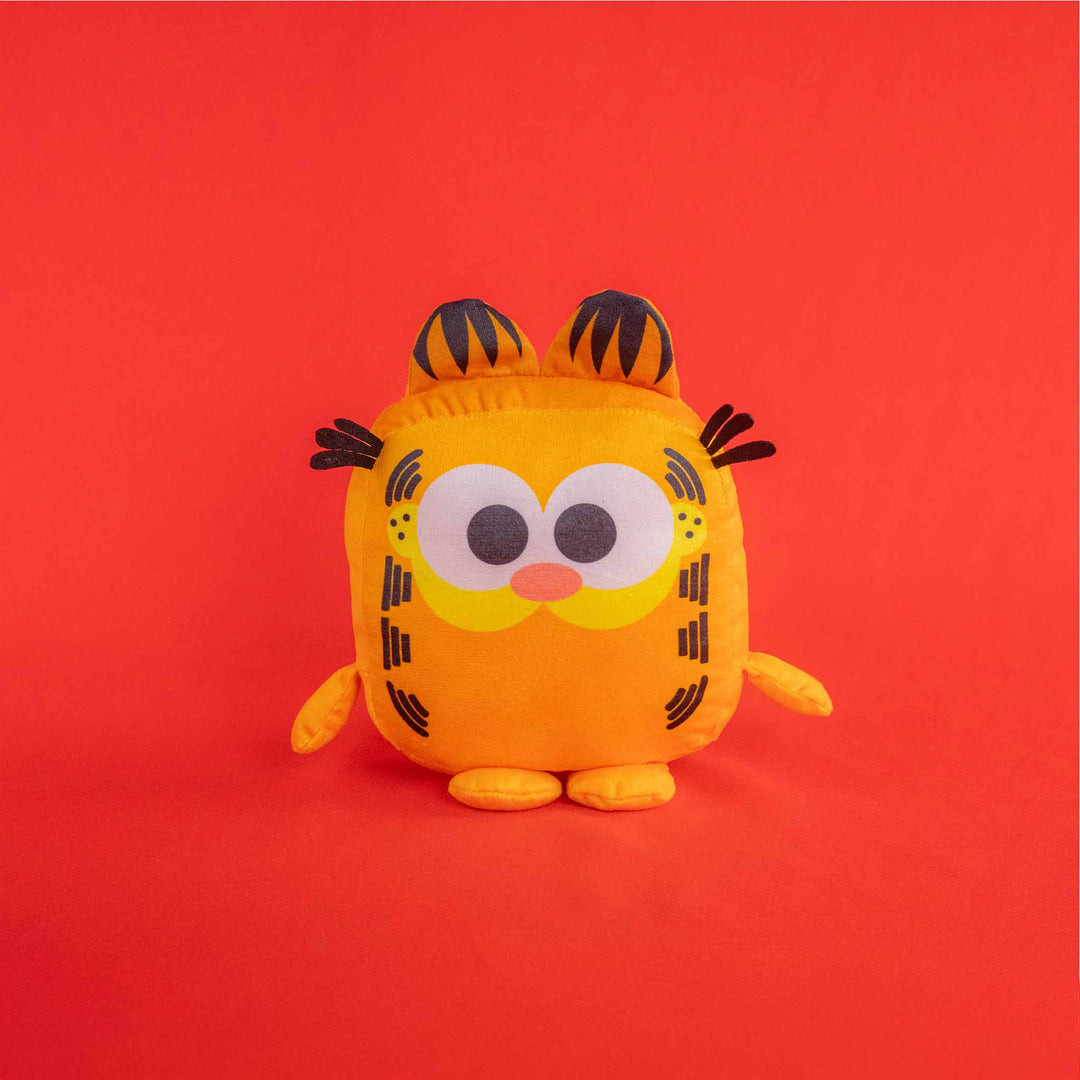 Set de 12 Piezas Garfield de peluche original. Kawaii Cubes 18 cm, peluches de licencia