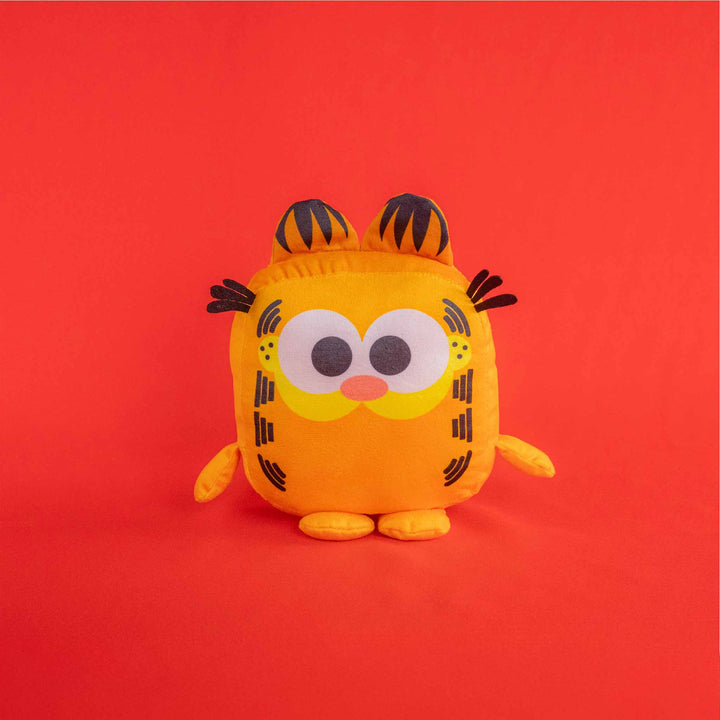 Set de 12 Piezas Garfield de peluche original. Kawaii Cubes 18 cm, peluches de licencia