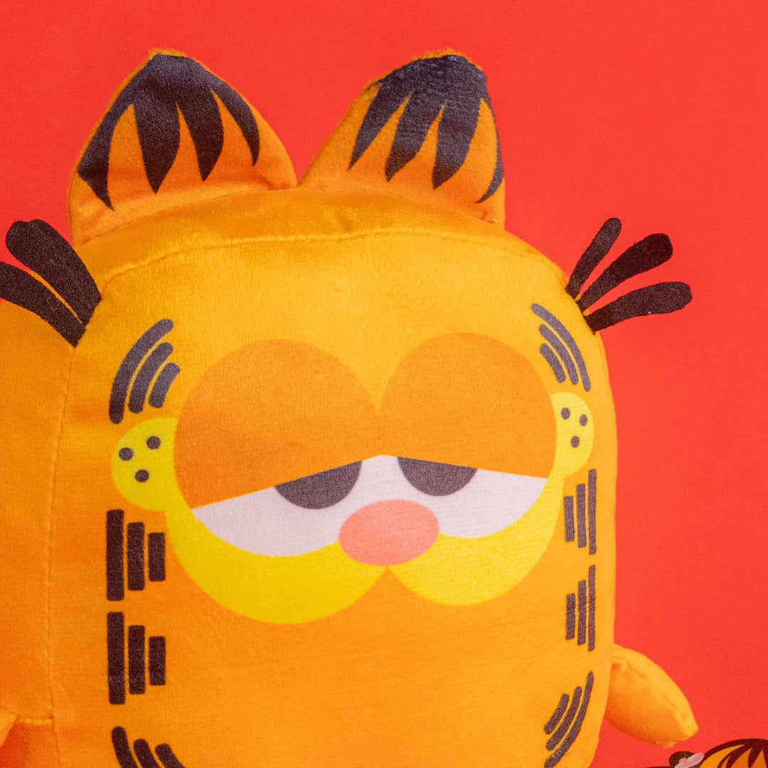 Set de 12 Piezas Garfield de peluche original. Kawaii Cubes 18 cm, peluches de licencia
