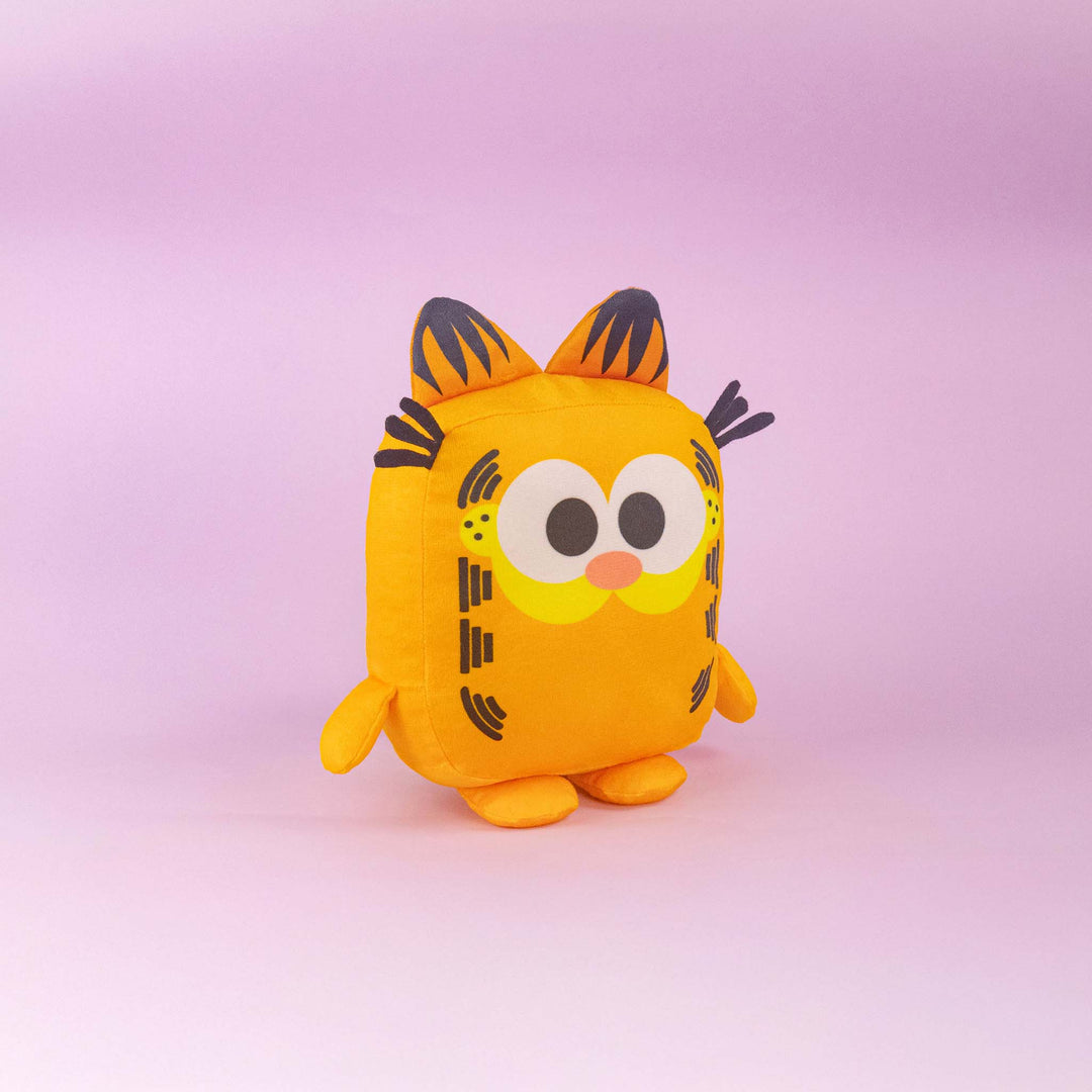 Set de 12 Piezas Garfield de peluche original. Kawaii Cubes 18 cm, peluches de licencia