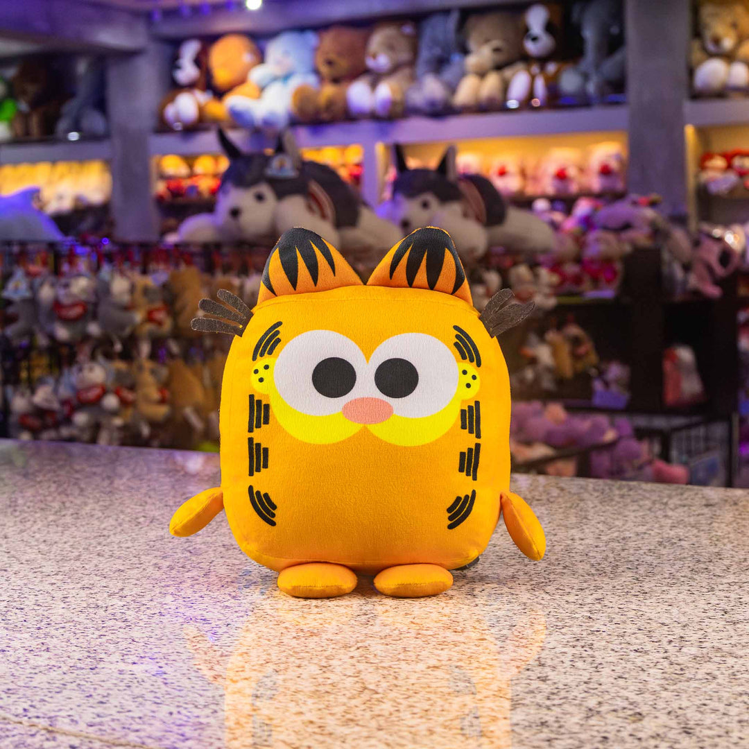 Set de 12 Piezas Garfield de peluche original. Kawaii Cubes 18 cm, peluches de licencia