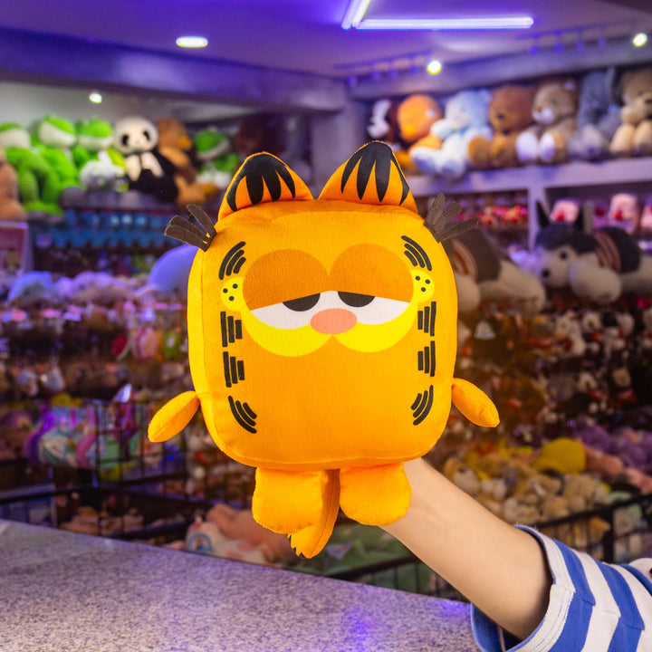 Set de 12 Piezas Garfield de peluche original. Kawaii Cubes 18 cm, peluches de licencia
