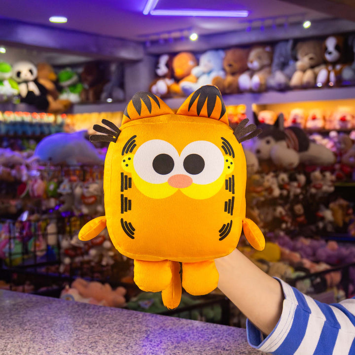Set de 12 Piezas Garfield de peluche original. Kawaii Cubes 18 cm, peluches de licencia