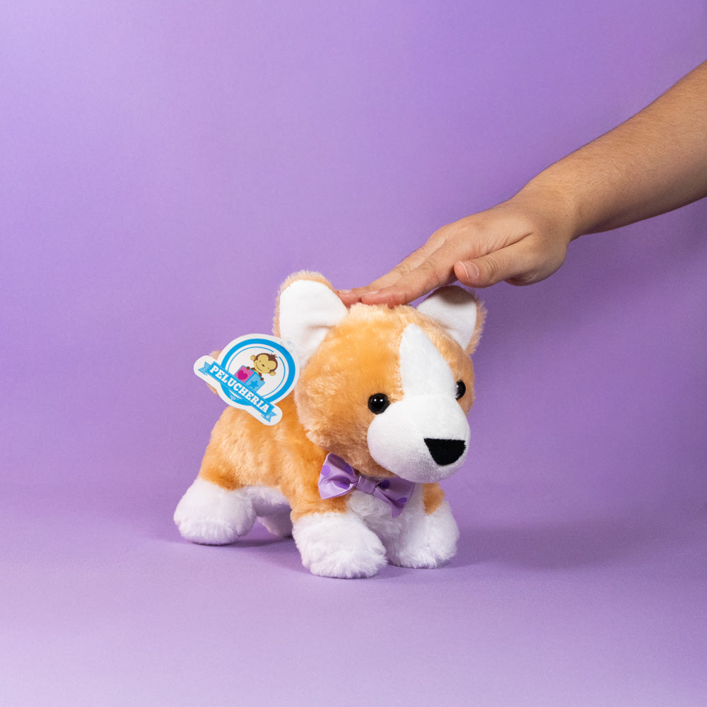 Set de 12 piezas Perro Perrito de peluche Waffle 20 cm