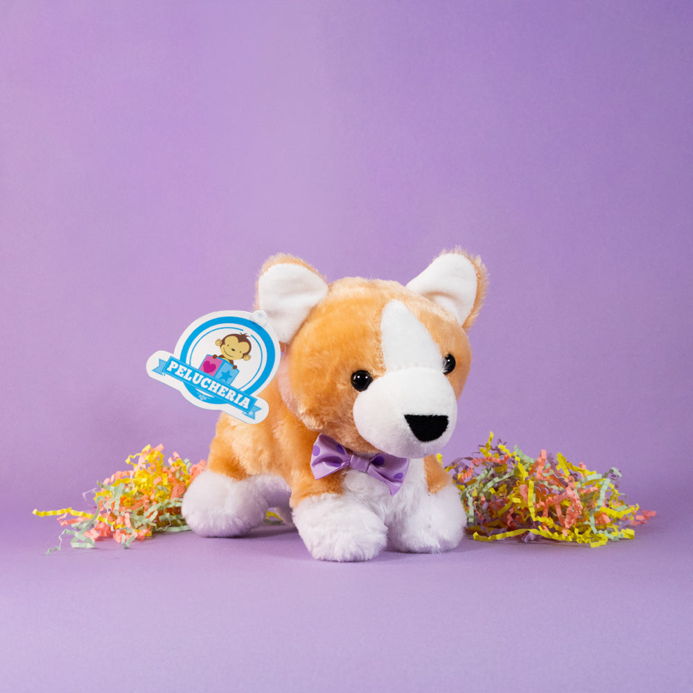 Set de 12 piezas Perro Perrito de peluche Waffle 20 cm