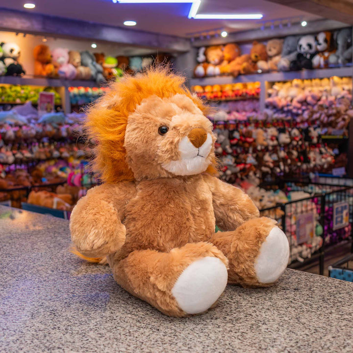León de peluche al mayoreo, perfecto para regalar a niños y niñas. Peluches al mayoreo calidad premium