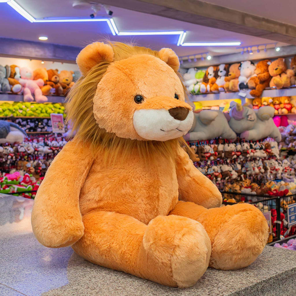 León de peluche Gigante 100 cm - Pelucheria