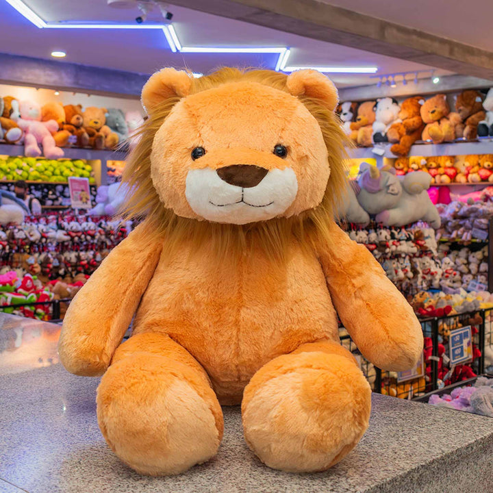 León de peluche Gigante 100 cm - Pelucheria
