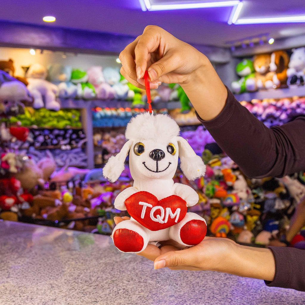 Llaveros de peluche ideal para San Valentín. Peluches al mayoreo para esta temporada de amor