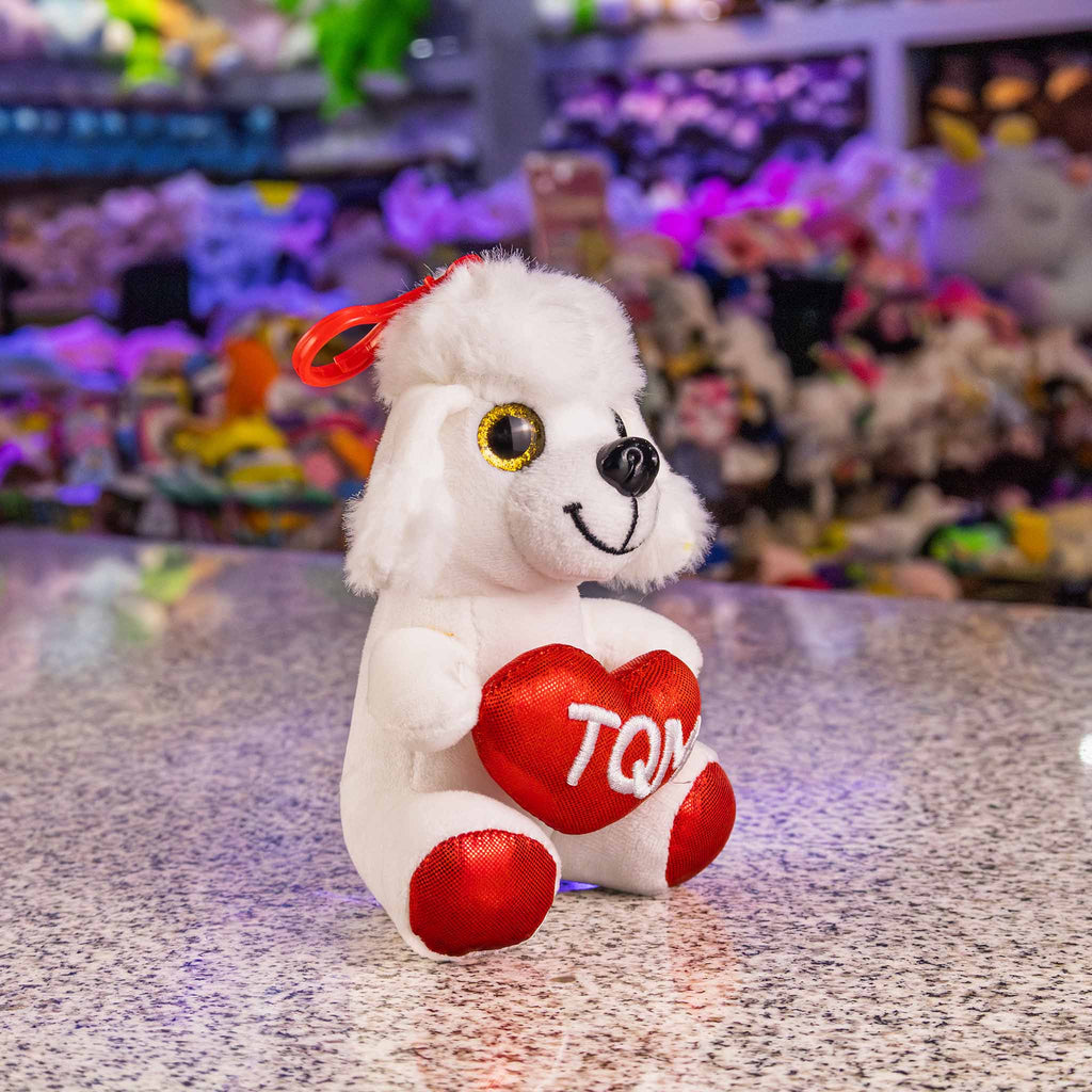 Llaveros de peluche ideal para San Valentín. Peluches al mayoreo para esta temporada de amor