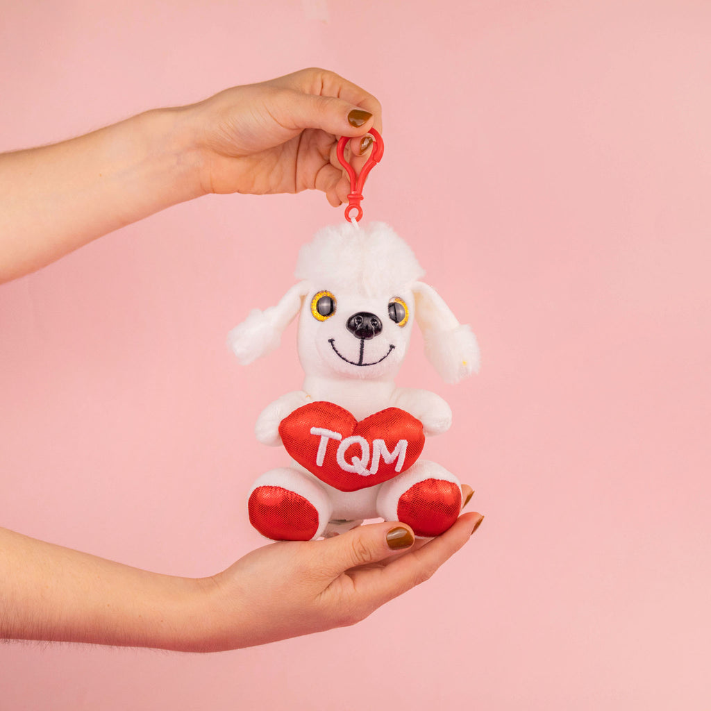 Llaveros de peluche ideal para San Valentín. Peluches al mayoreo para esta temporada de amor
