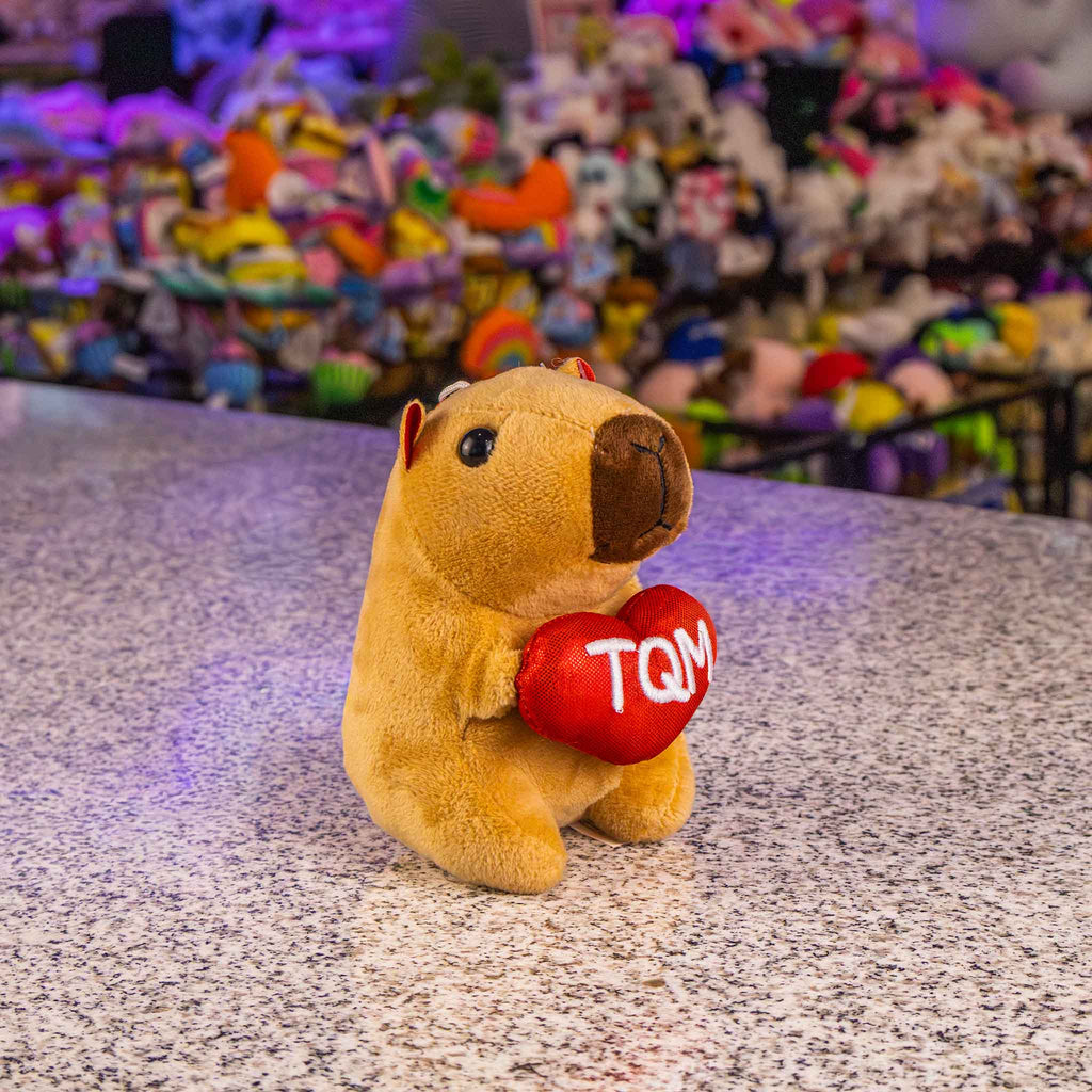 Llavero de peluches, capibara de peluche, regalo perfecto para San Valentín , decoraciones y coleccionar 