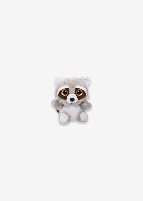 Mapache de peluche , peluches minis para maquinas caza muñecos, peluches económicos 