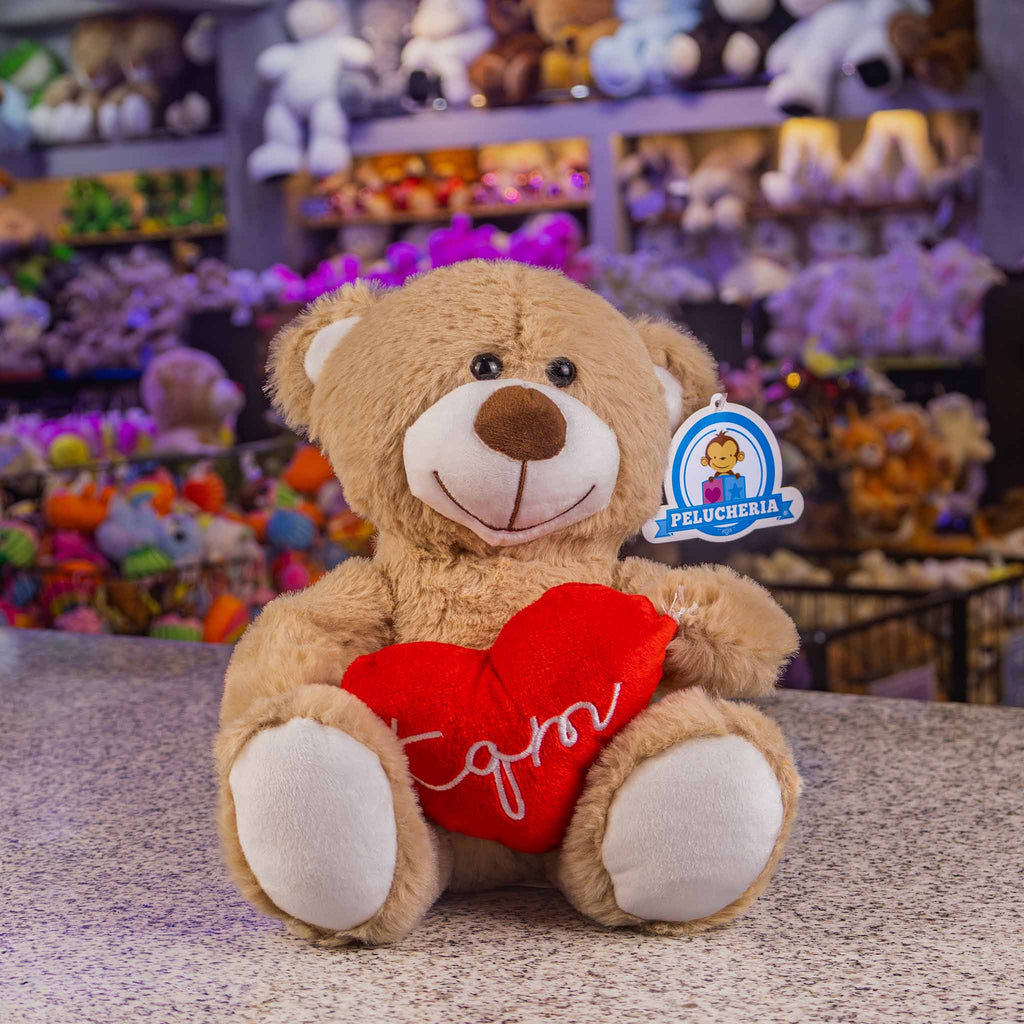 Osos de peluche super abrazables y tiernos. Ideal para tiendas de regalos en San Valentín 