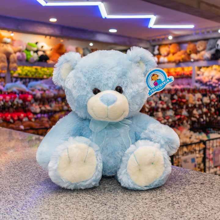Oso de peluche Azul Premium 50 cm - Pelucheria