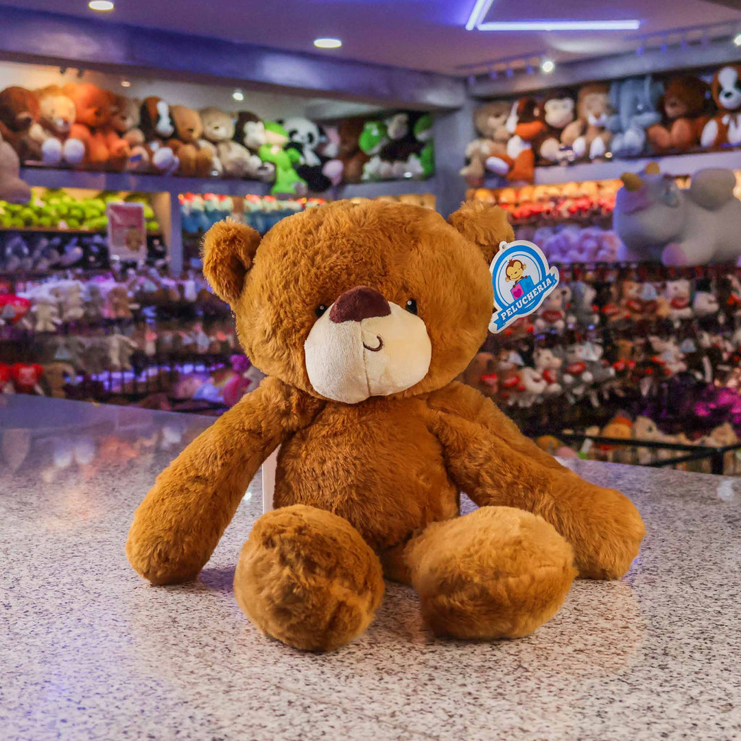 Oso de peluche Fuzzy Mediano 50 cm - Pelucheria