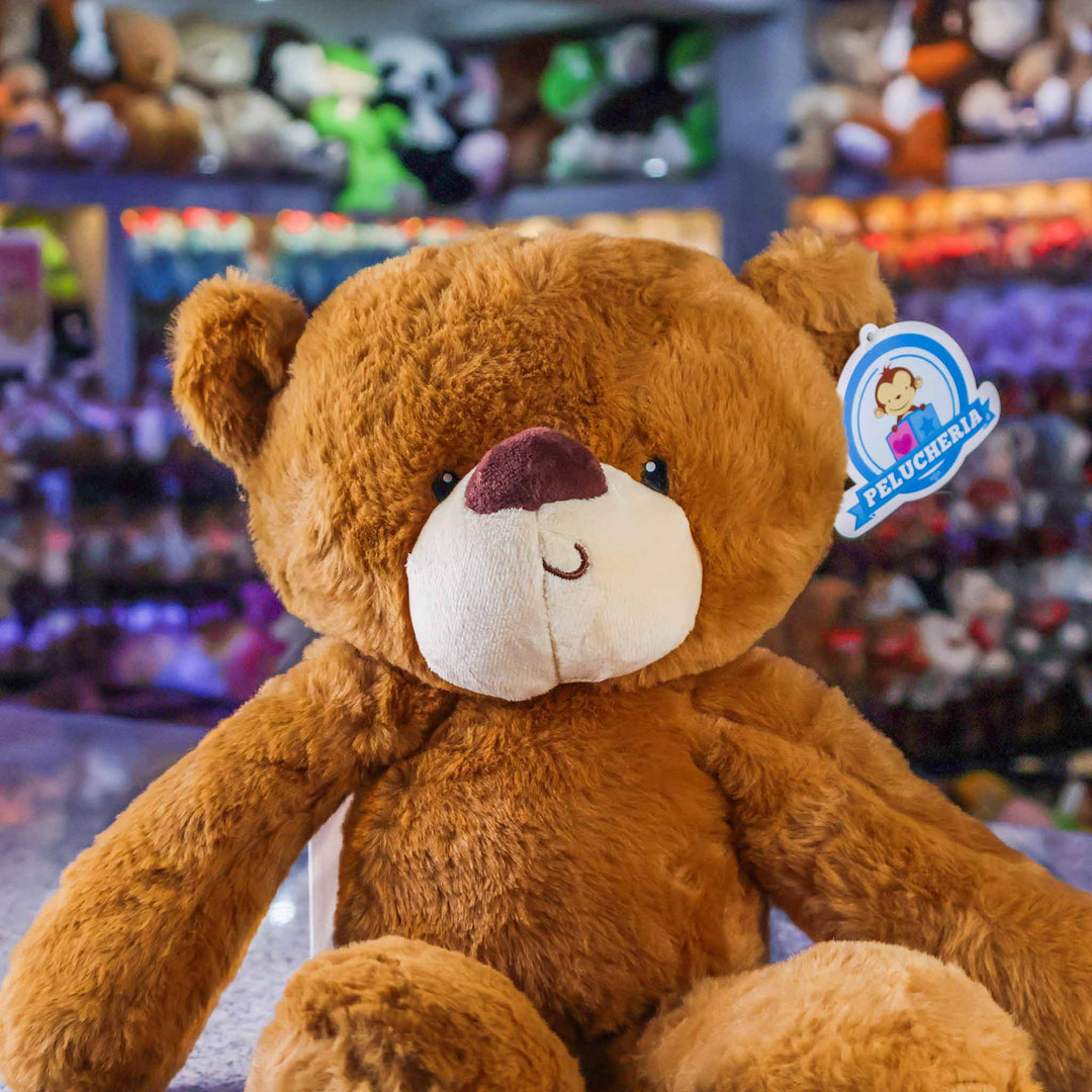 Oso de peluche Fuzzy Mediano 50 cm - Pelucheria